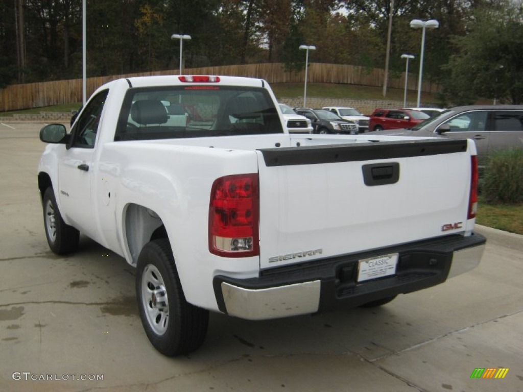 2012 Sierra 1500 Regular Cab - Summit White / Dark Titanium photo #3