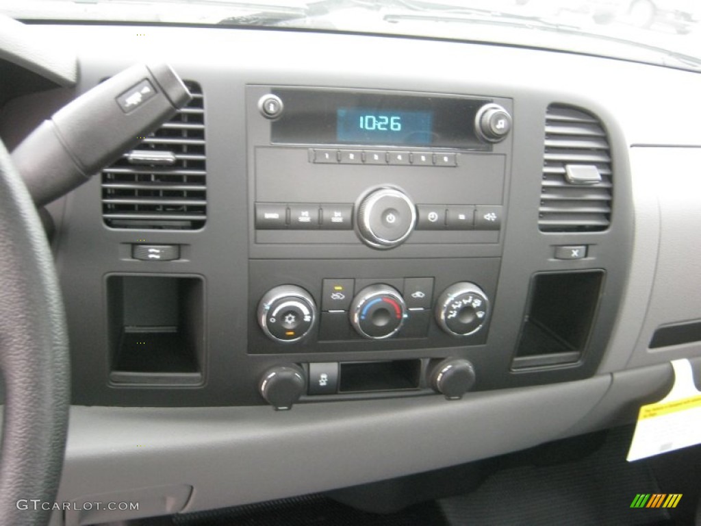 2012 Sierra 1500 Regular Cab - Summit White / Dark Titanium photo #9