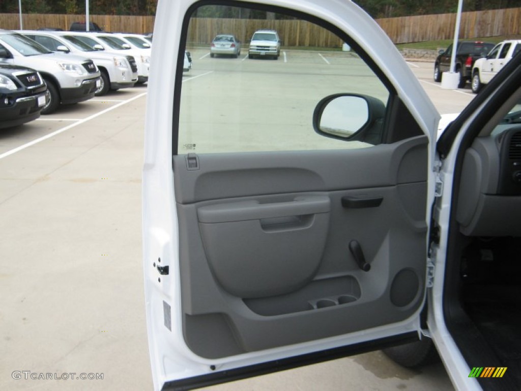 2012 Sierra 1500 Regular Cab - Summit White / Dark Titanium photo #13