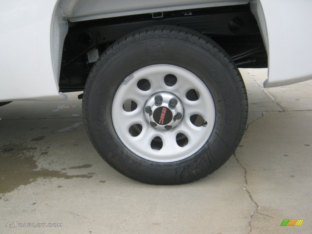 2012 Sierra 1500 Regular Cab - Summit White / Dark Titanium photo #15