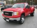 Fire Red 2012 GMC Sierra 3500HD Regular Cab 4x4 Dually