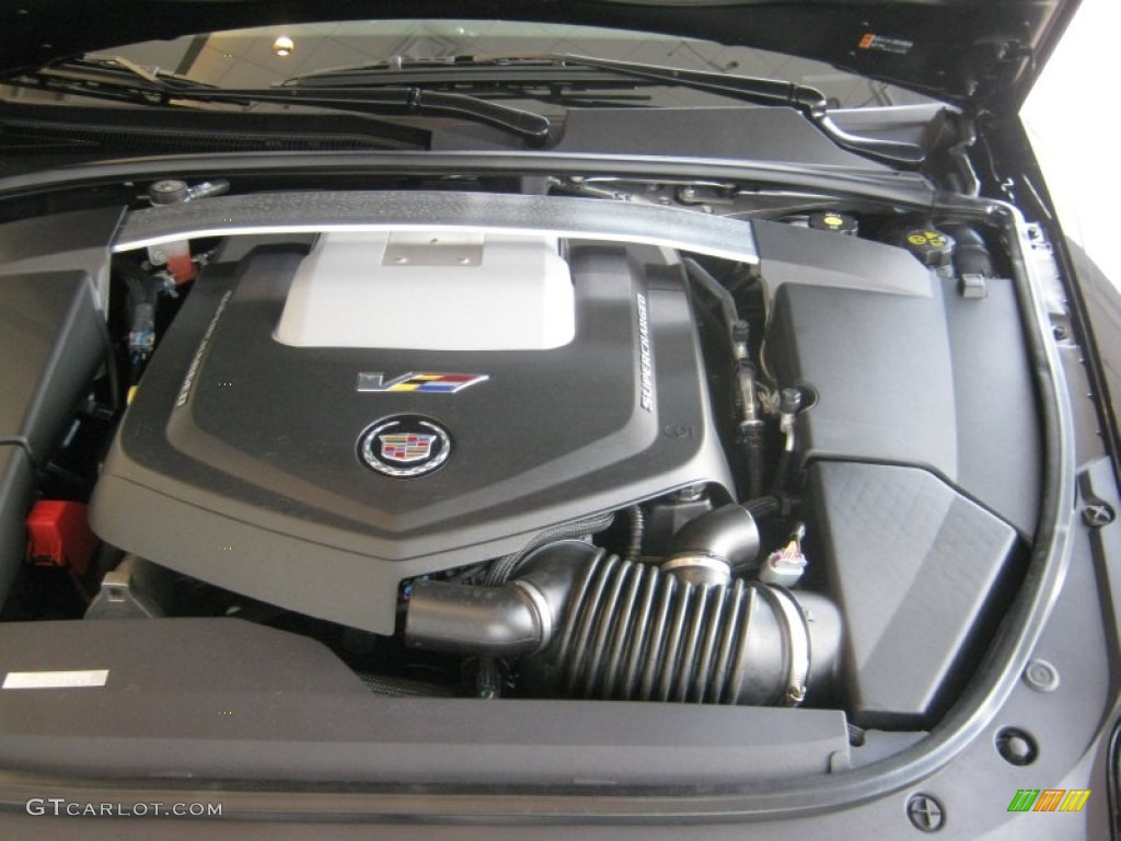 2012 Cadillac CTS -V Coupe 6.2 Liter Eaton Supercharged OHV 16-Valve V8 Engine Photo #56896231
