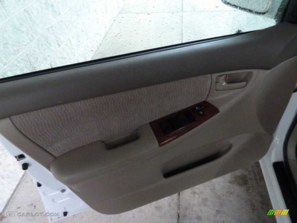2007 Corolla CE - Super White / Beige photo #11