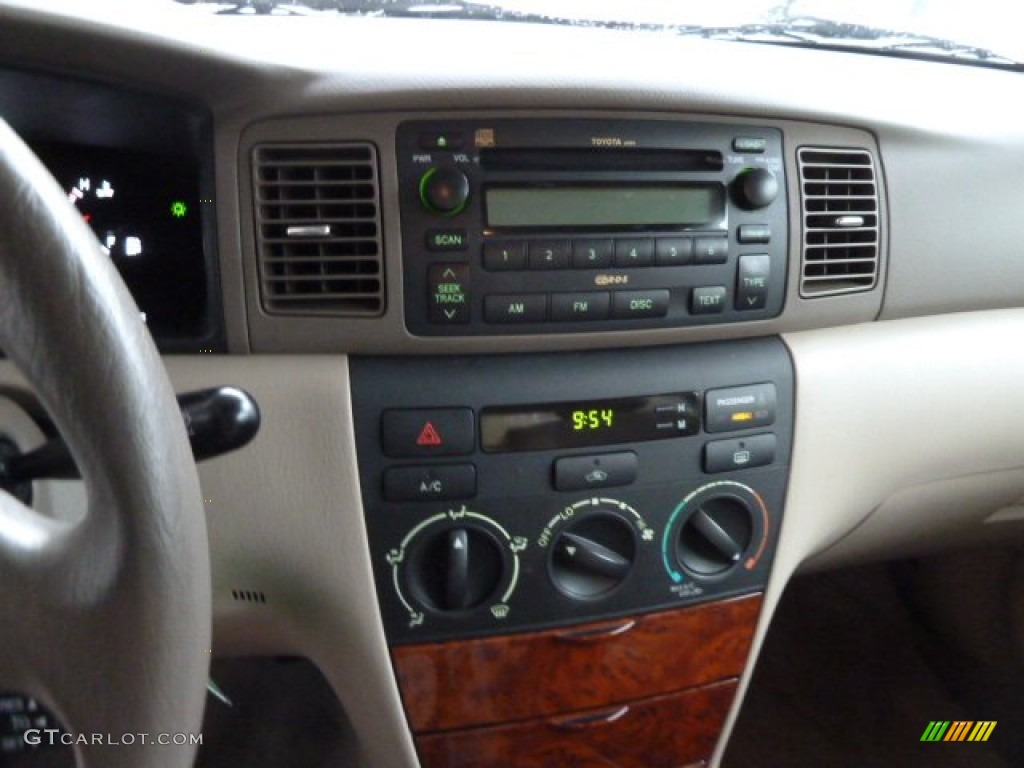 2007 Corolla CE - Super White / Beige photo #13