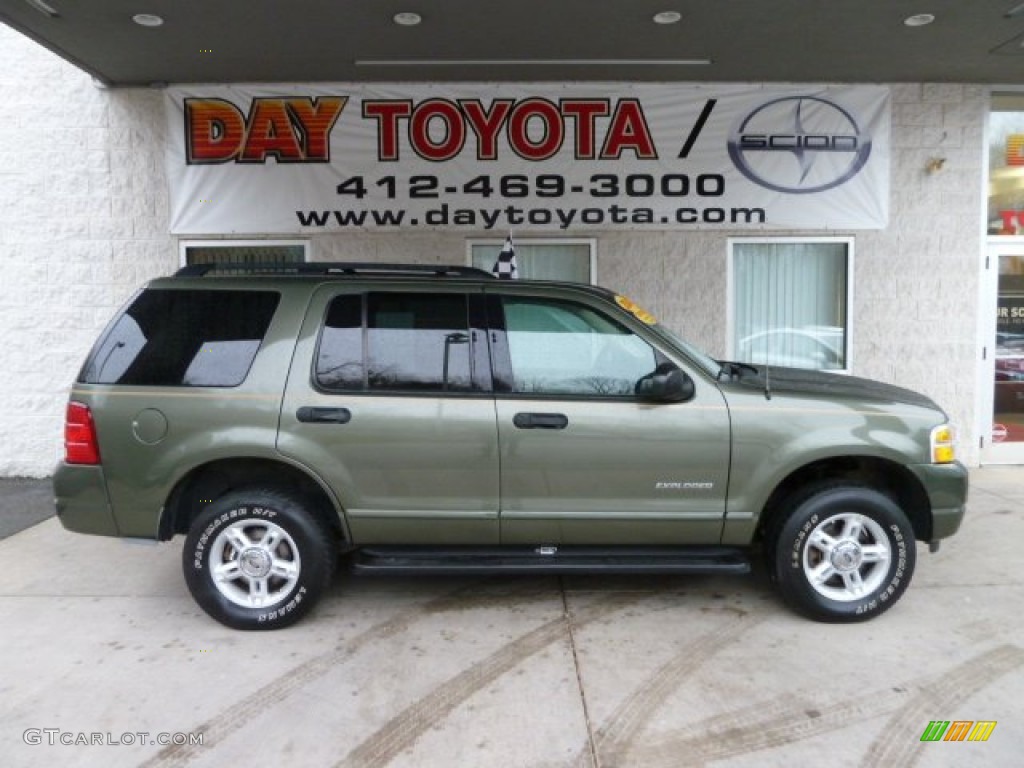 Estate Green Metallic Ford Explorer