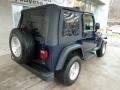 2000 Patriot Blue Pearl Jeep Wrangler Sport 4x4  photo #2