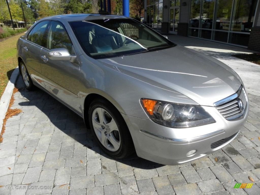 Platinum Frost Metallic 2007 Acura RL 3.5 AWD Sedan Exterior Photo #56897209