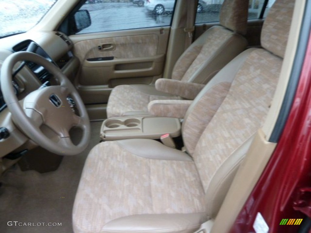 2004 CR-V LX 4WD - Chianti Red Pearl / Saddle photo #10