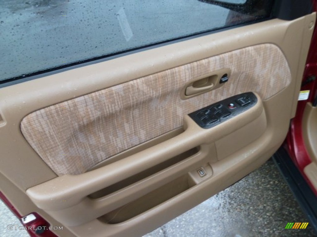 2004 Honda CR-V LX 4WD Saddle Door Panel Photo #56900659