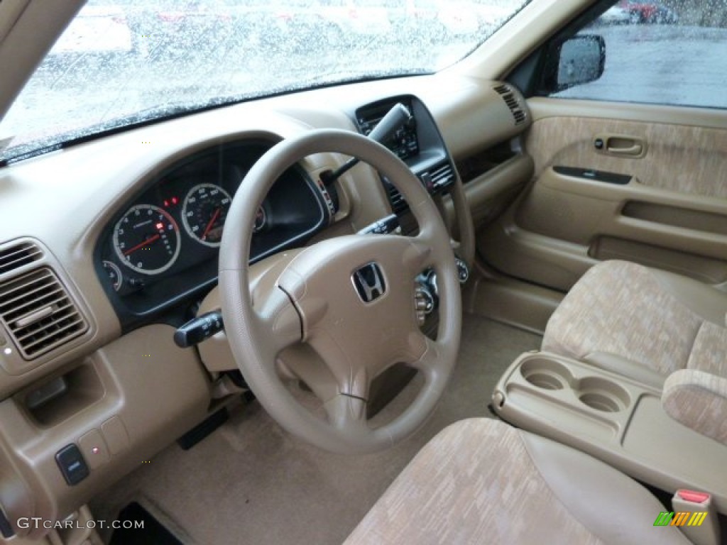 2004 CR-V LX 4WD - Chianti Red Pearl / Saddle photo #15