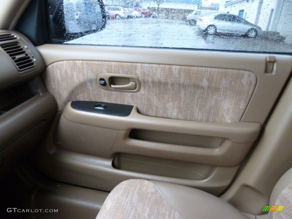 2004 Honda CR-V LX 4WD Saddle Door Panel Photo #56900686