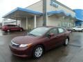 Crimson Pearl - Civic LX Sedan Photo No. 1
