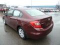 Crimson Pearl - Civic LX Sedan Photo No. 3