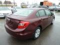 Crimson Pearl - Civic LX Sedan Photo No. 5