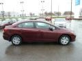 Crimson Pearl - Civic LX Sedan Photo No. 6