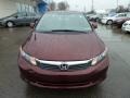 Crimson Pearl - Civic LX Sedan Photo No. 8