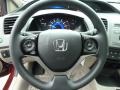 Crimson Pearl - Civic LX Sedan Photo No. 16