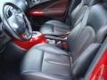 Black/Red w/Red Trim 2011 Nissan Juke SL Interior Color