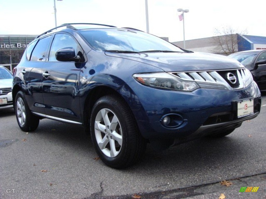 Deep Sapphire Metallic 2009 Nissan Murano SL AWD Exterior Photo #56901778