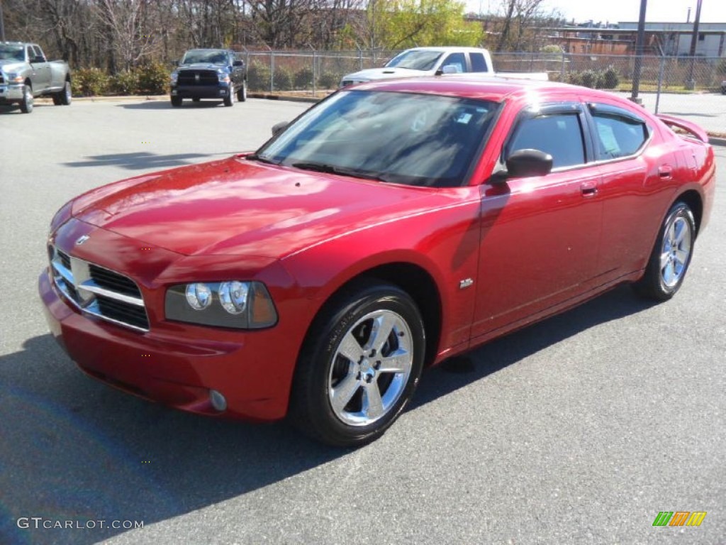 2009 Charger SXT - TorRed / Dark Slate Gray/Light Slate Gray photo #1