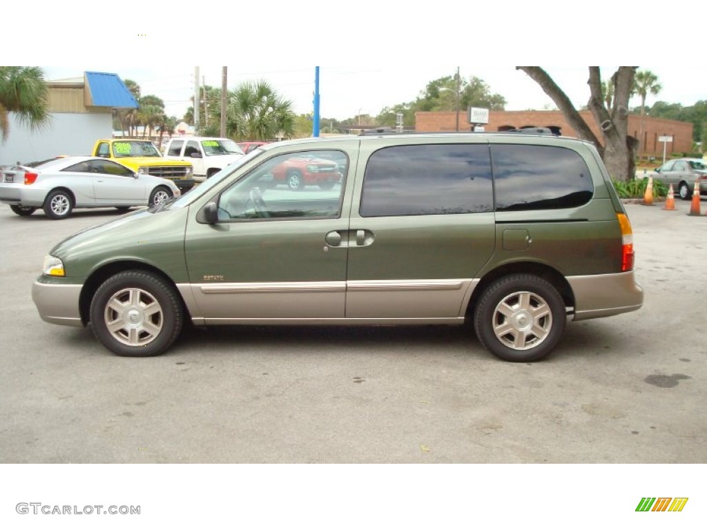 2002 Villager Estate - Estate Green Metallic / Golden Mink photo #4