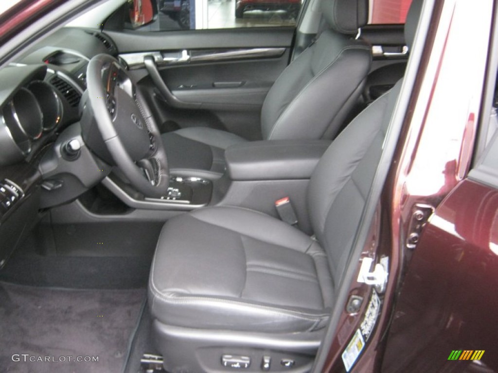 2011 Sorento EX - Dark Cherry / Gray photo #12