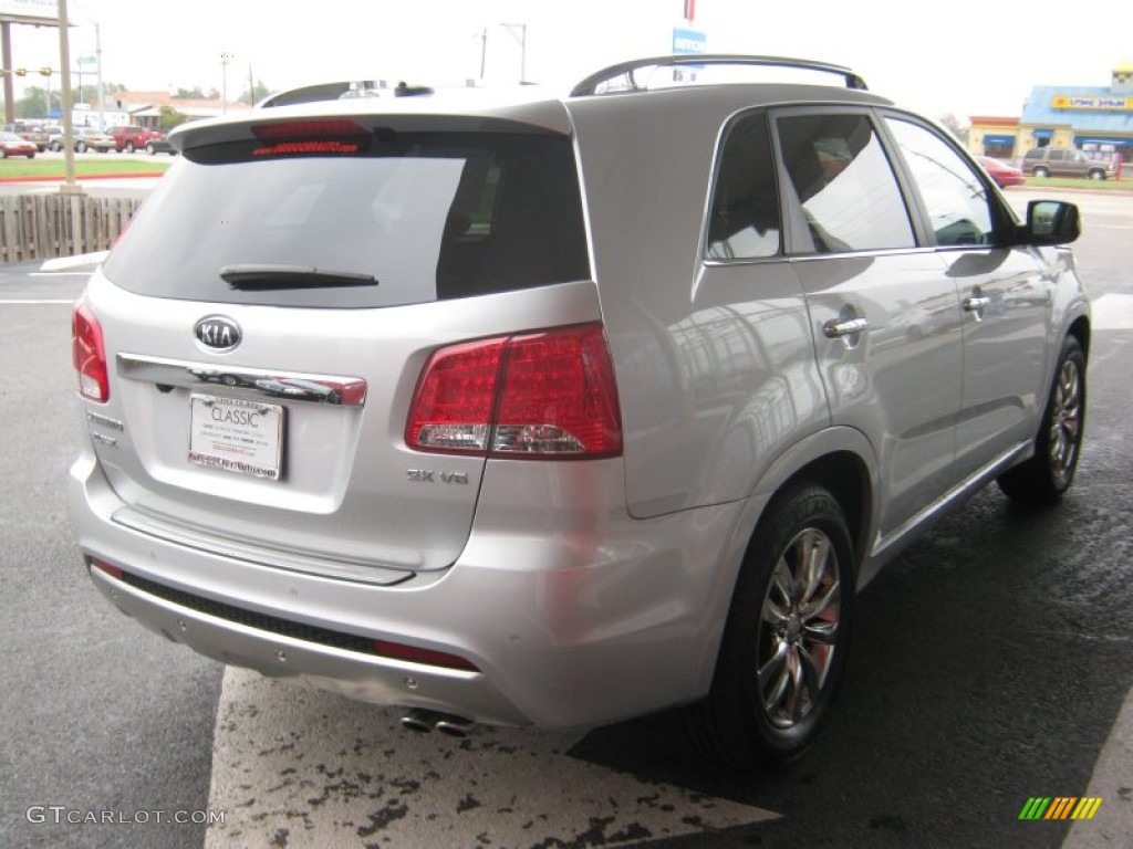 2012 Sorento EX V6 - Bright Silver / Black photo #5