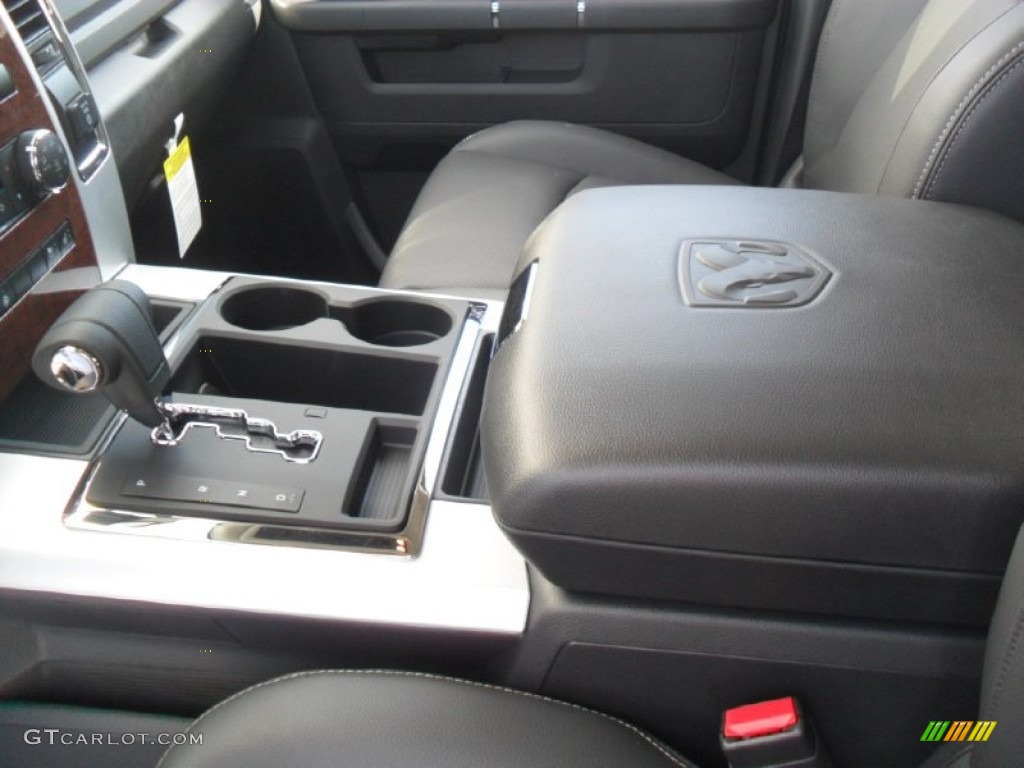 2012 Ram 1500 Laramie Crew Cab 4x4 - Mineral Gray Metallic / Dark Slate Gray photo #8