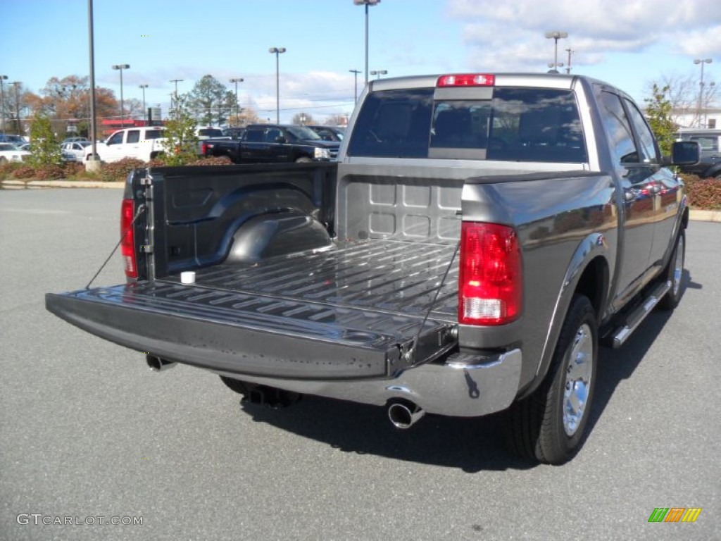 2012 Ram 1500 Laramie Crew Cab 4x4 - Mineral Gray Metallic / Dark Slate Gray photo #18