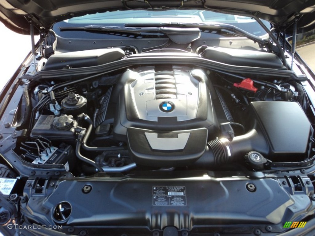 2009 BMW 5 Series 550i Sedan 4.8 Liter DOHC 32-Valve VVT V8 Engine Photo #56905105