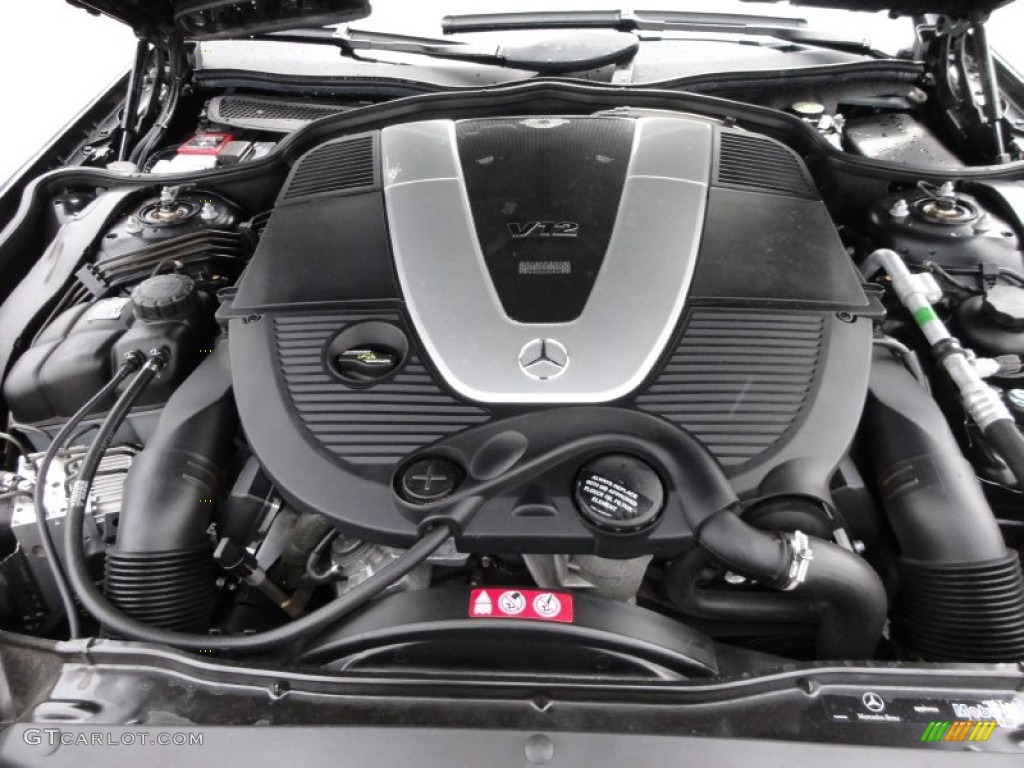 2005 Mercedes-Benz SL 600 Roadster 5.5 Liter Twin-Turbocharged SOHC 36-Valve V12 Engine Photo #56905222