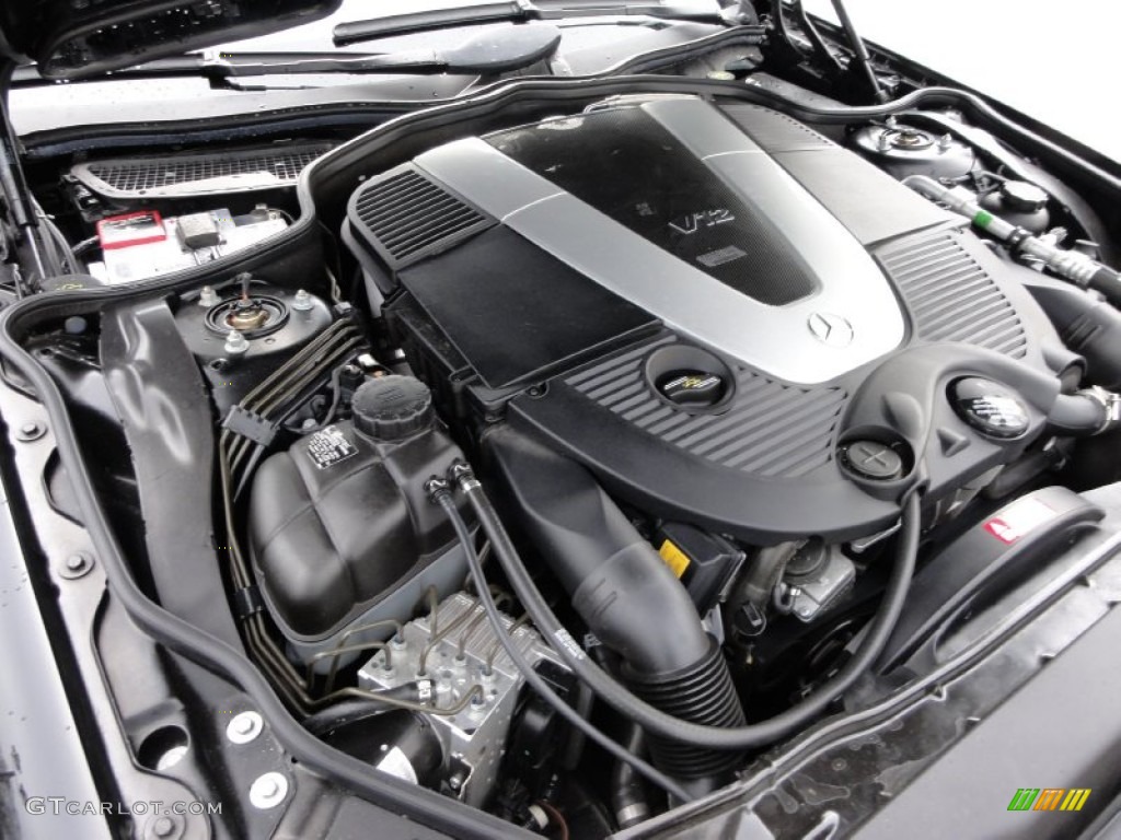 2005 Mercedes-Benz SL 600 Roadster 5.5 Liter Twin-Turbocharged SOHC 36-Valve V12 Engine Photo #56905240