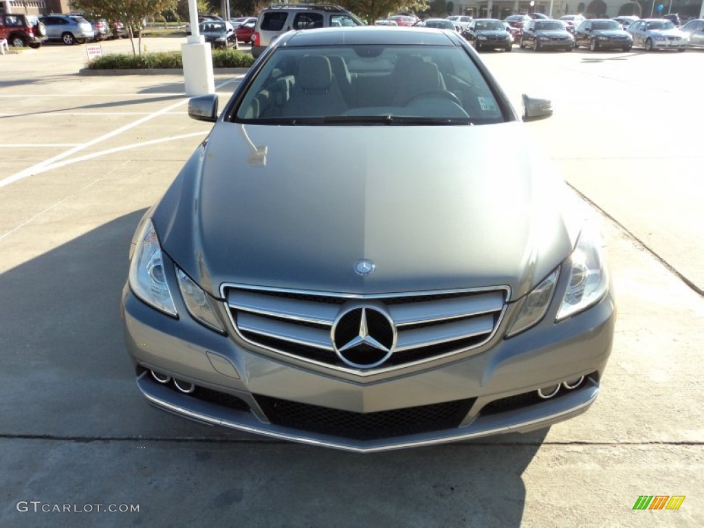 Palladium Silver Metallic 2010 Mercedes-Benz E 350 Coupe Exterior Photo #56905485
