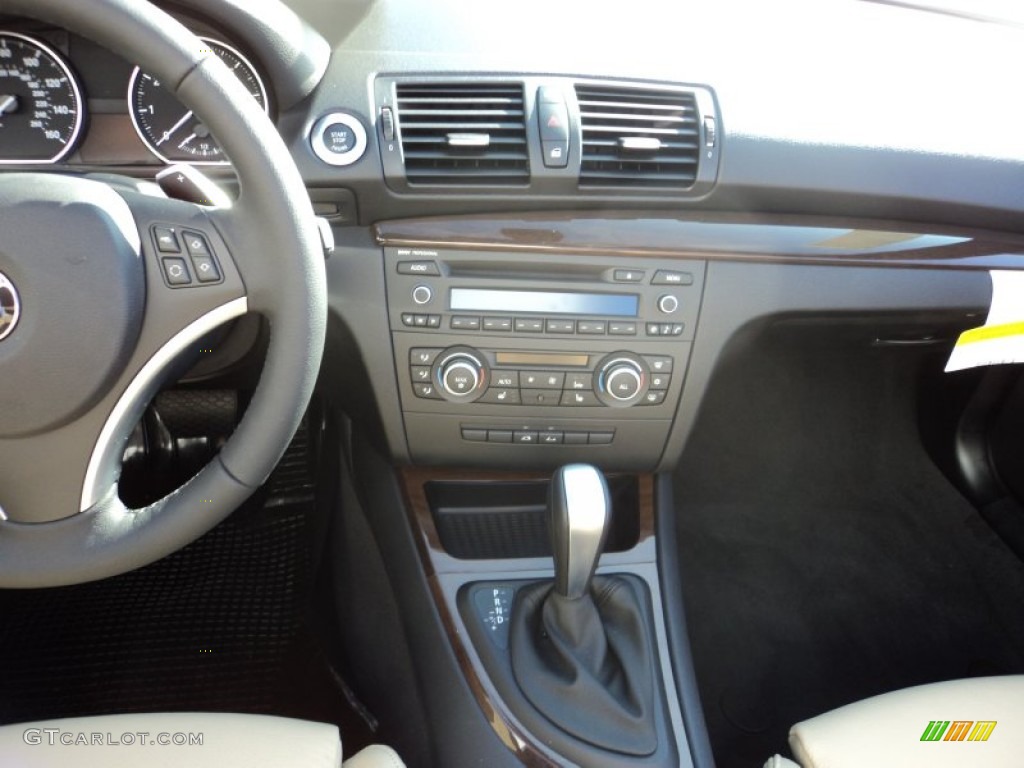 2012 1 Series 128i Convertible - Jet Black / Taupe photo #14