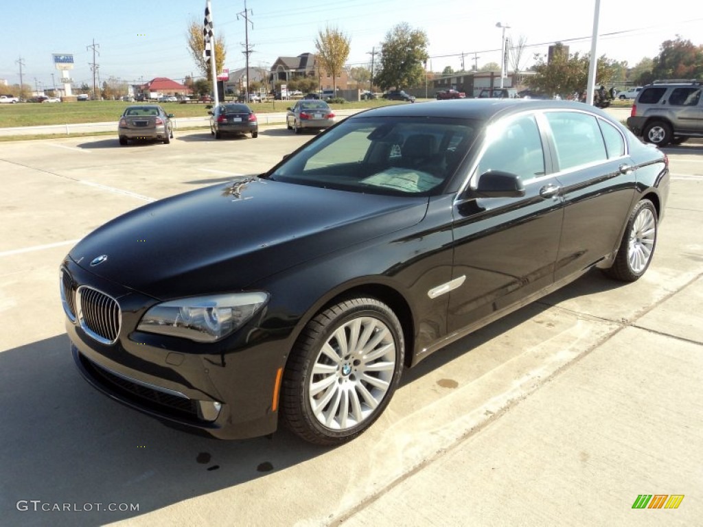 2012 7 Series 750Li Sedan - Black Sapphire Metallic / Black photo #1