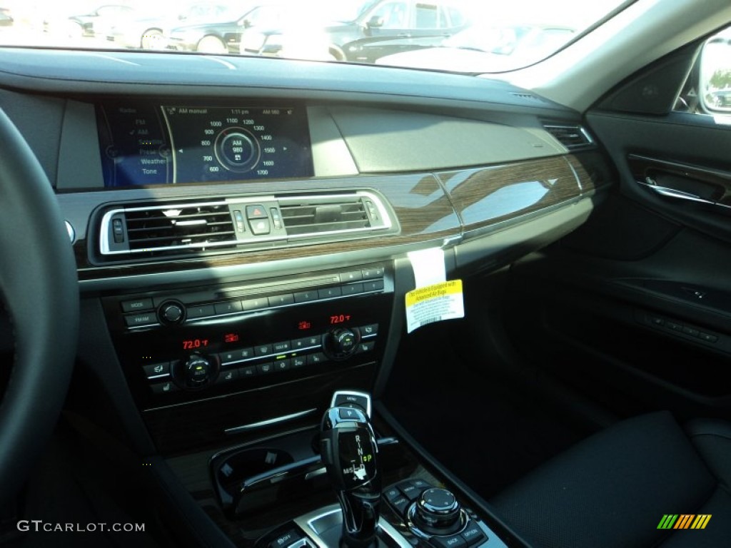 2012 7 Series 750Li Sedan - Black Sapphire Metallic / Black photo #11