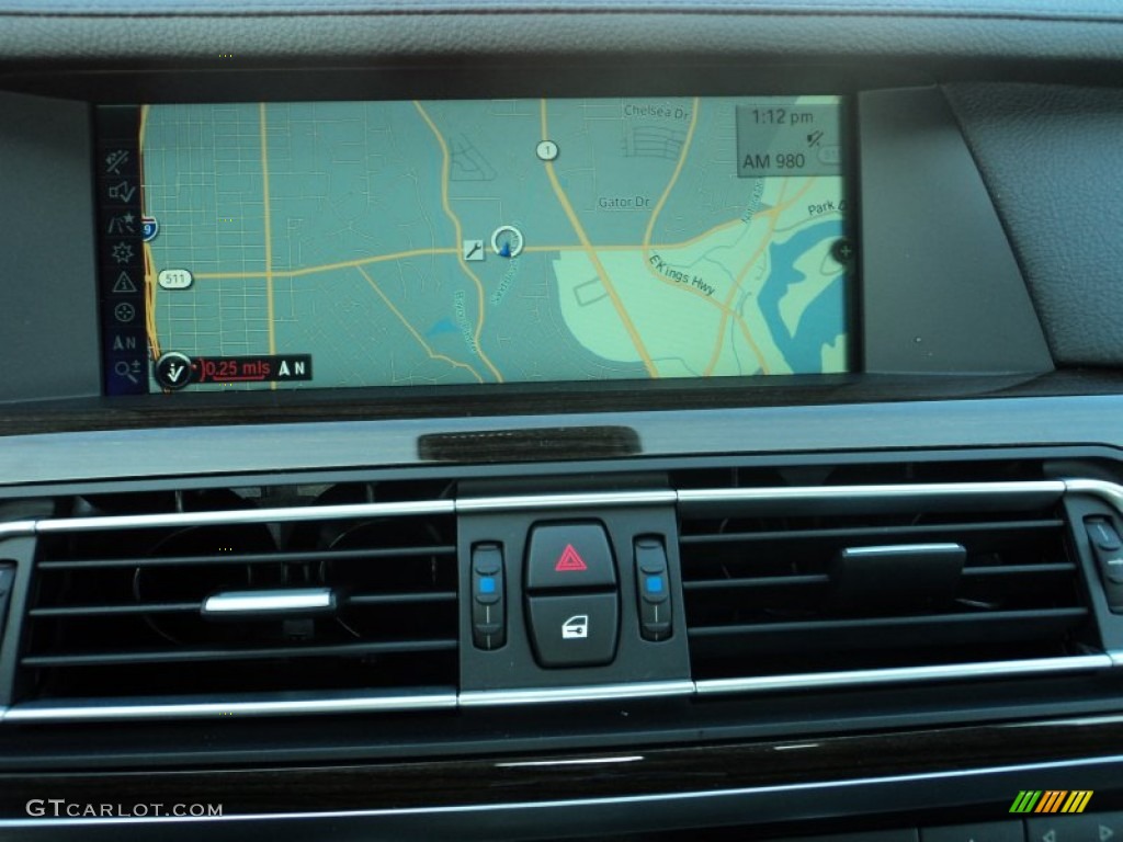 2012 7 Series 750Li Sedan - Black Sapphire Metallic / Black photo #17