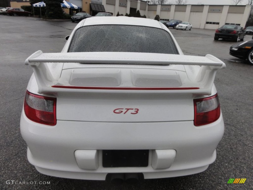 2007 911 GT3 - Carrara White / Black w/Alcantara photo #9