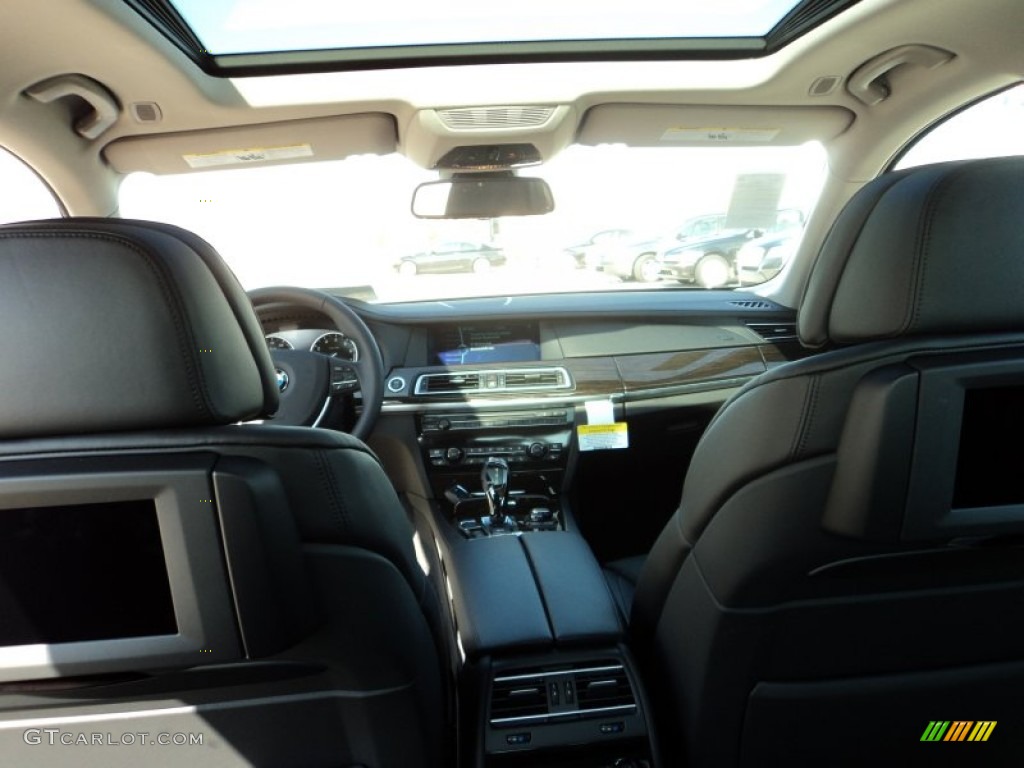 2012 7 Series 750Li Sedan - Black Sapphire Metallic / Black photo #29