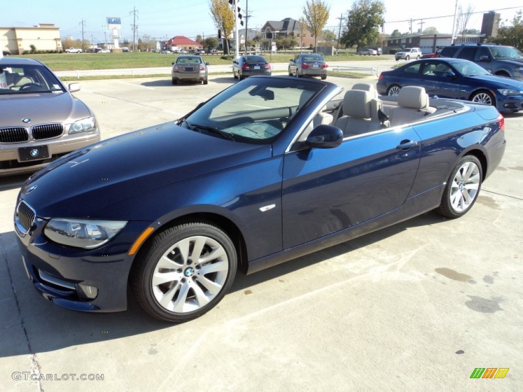 Deep Sea Blue Metallic 2012 BMW 3 Series 328i Convertible Exterior Photo #56906749