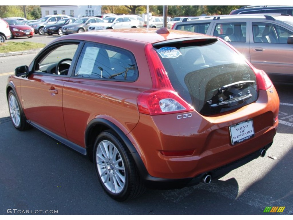 Orange Flame Metallic 2011 Volvo C30 T5 Exterior Photo #56906752