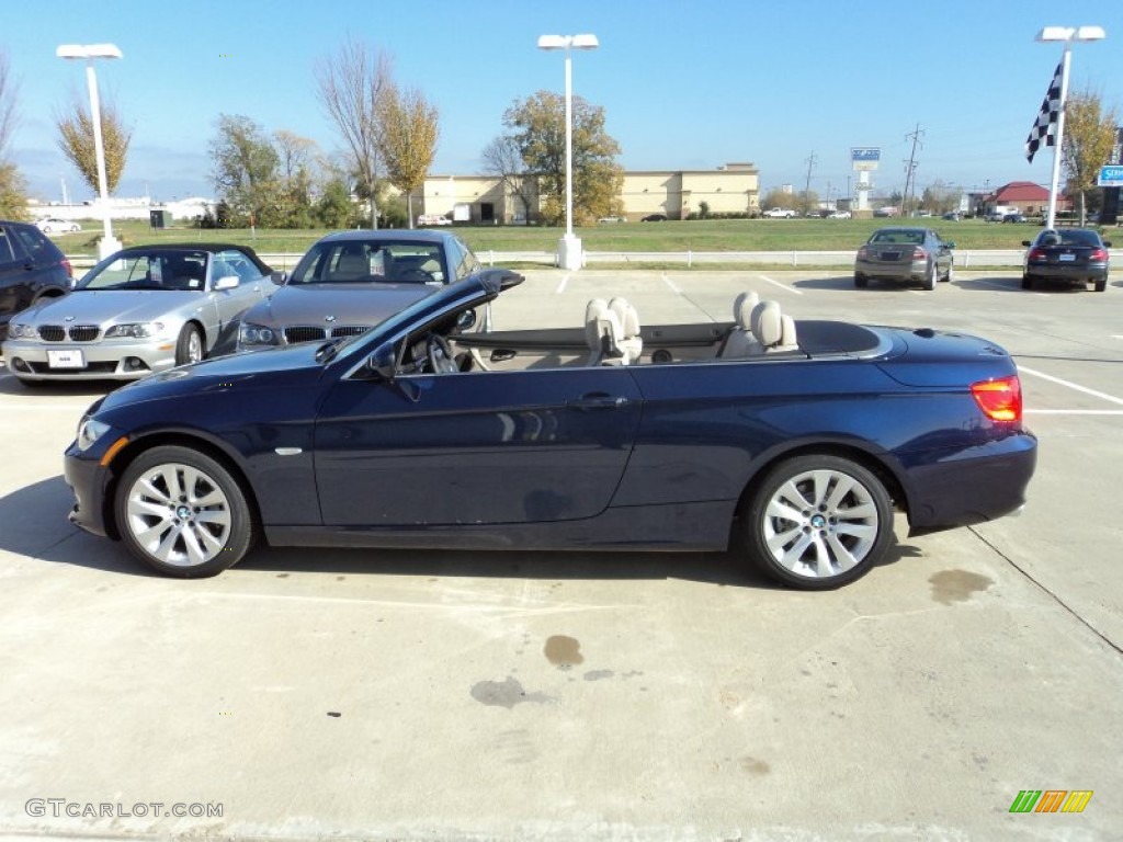 Deep Sea Blue Metallic 2012 BMW 3 Series 328i Convertible Exterior Photo #56906758