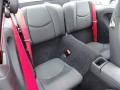 Rear Seat in Black Leather w/Red Stiching