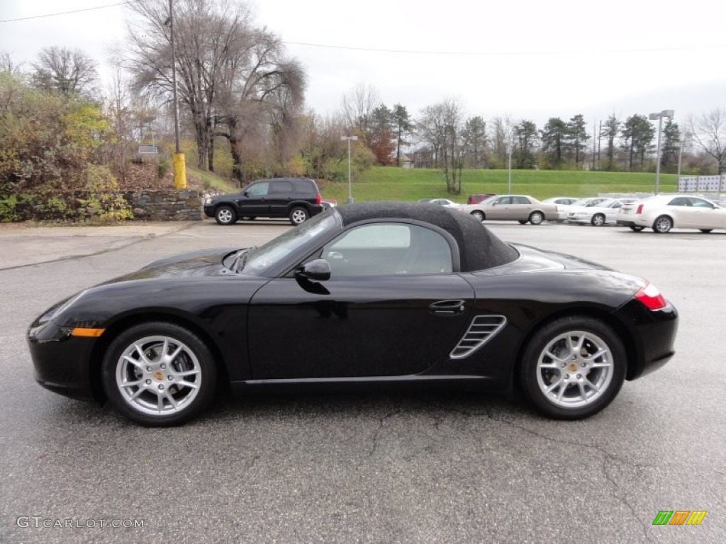 Black 2008 Porsche Boxster Standard Boxster Model Exterior Photo #56907004