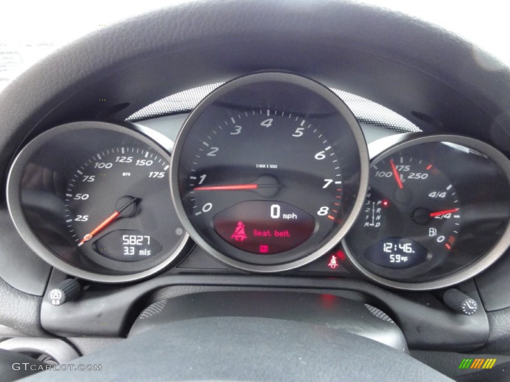 2008 Porsche Boxster Standard Boxster Model Gauges Photo #56907199