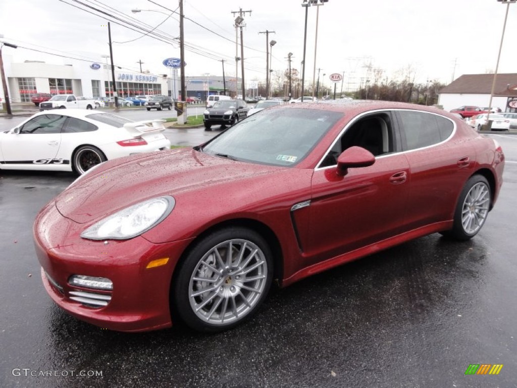 Ruby Red Metallic 2011 Porsche Panamera 4S Exterior Photo #56907238