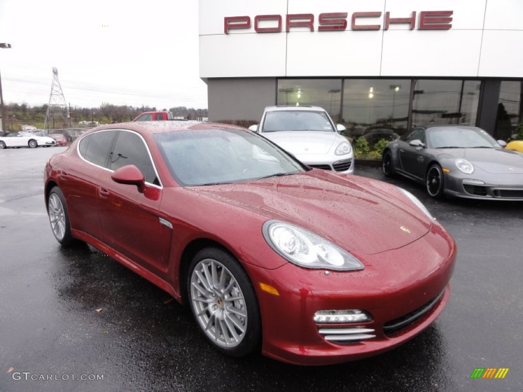 Ruby Red Metallic 2011 Porsche Panamera 4S Exterior Photo #56907256
