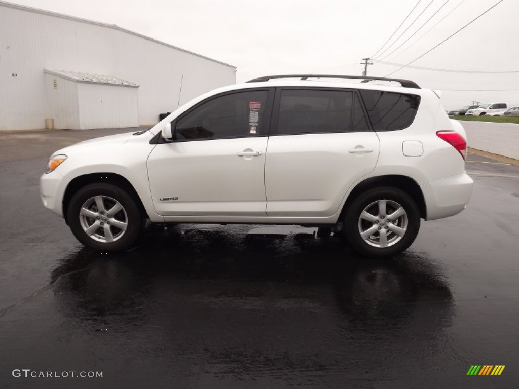 Blizzard Pearl White 2008 Toyota RAV4 Limited V6 Exterior Photo #56907283