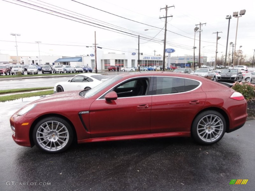Ruby Red Metallic 2011 Porsche Panamera 4S Exterior Photo #56907313