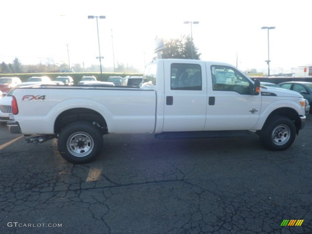 Oxford White 2012 Ford F350 Super Duty XL Crew Cab 4x4 Exterior Photo #56908747